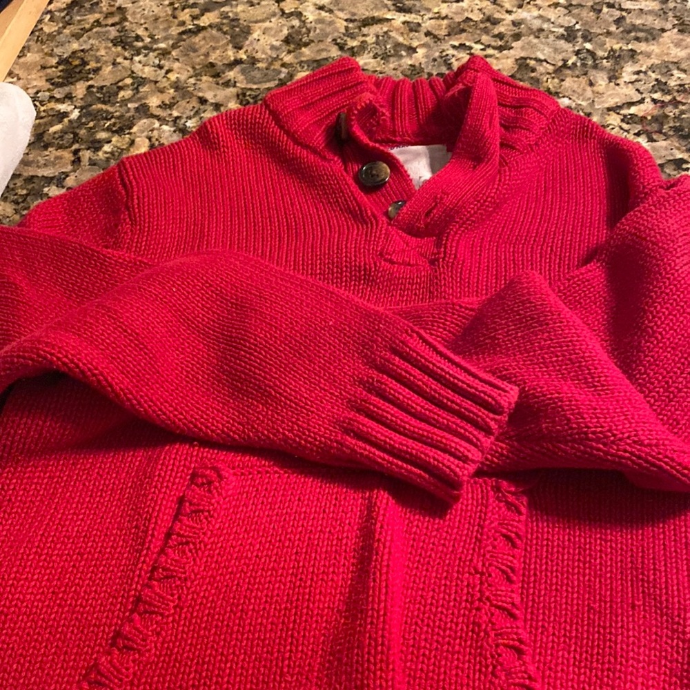 Boys Old Navy Red Sweater